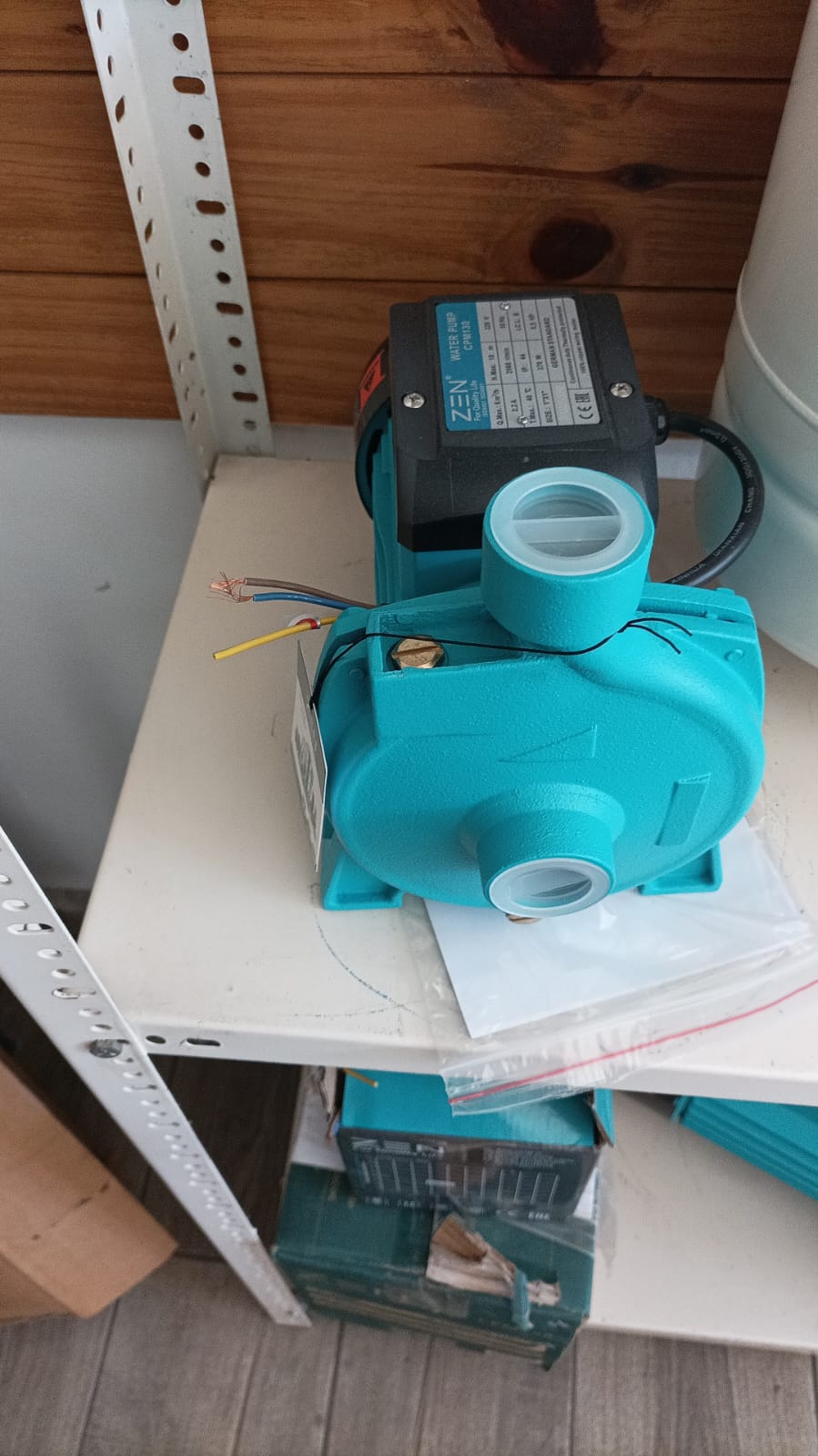 Bomba centrífuga rotor simple ZEN 1 HP (CMP-158)